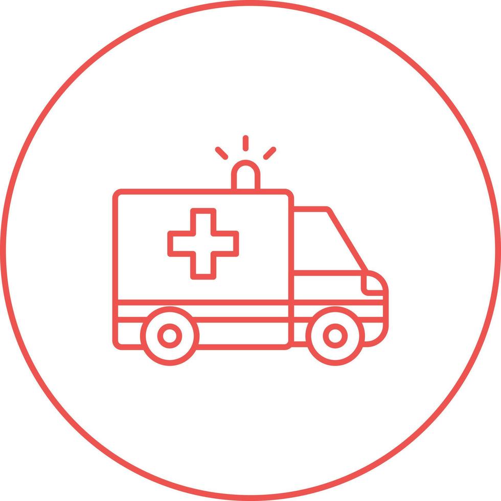Ambulance Vector Icon