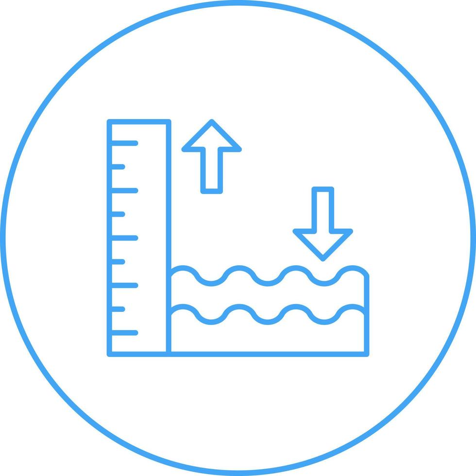 High Tide Vector Icon