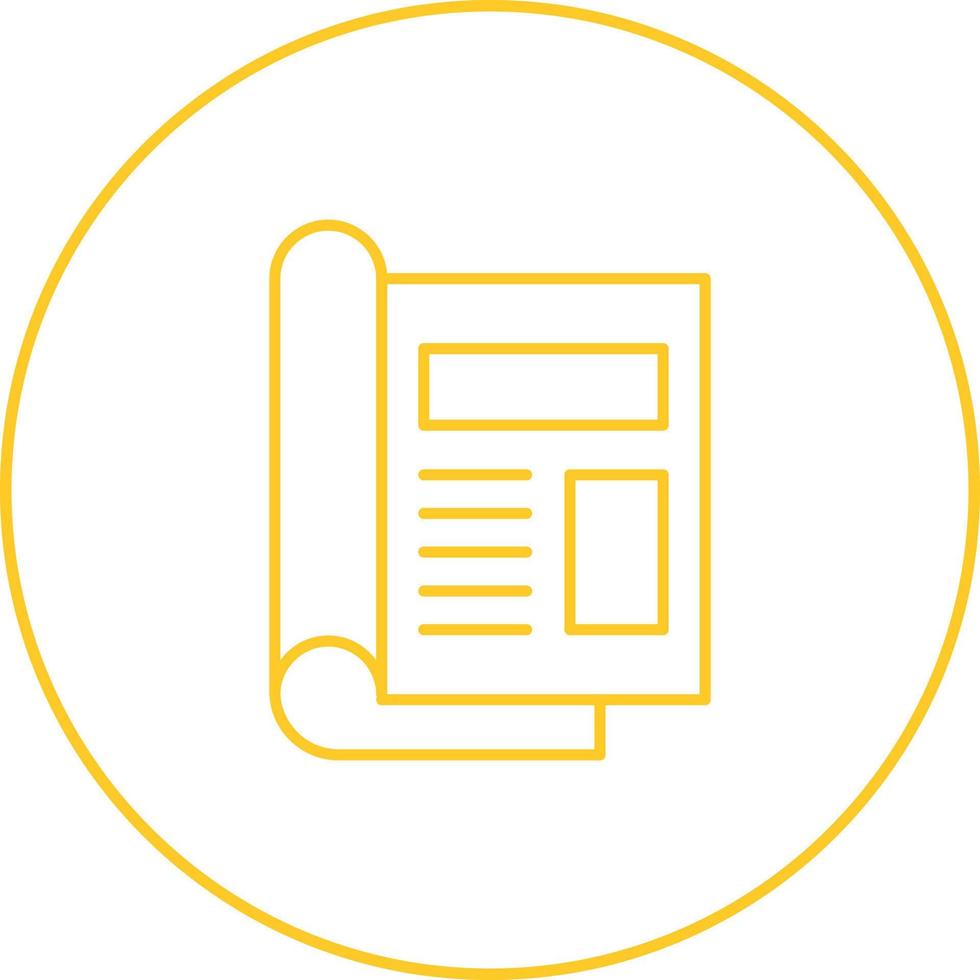 Magazine Vector Icon