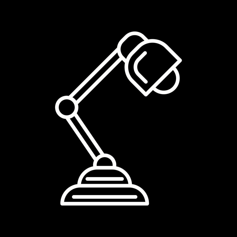 Table Lamp Vector Icon
