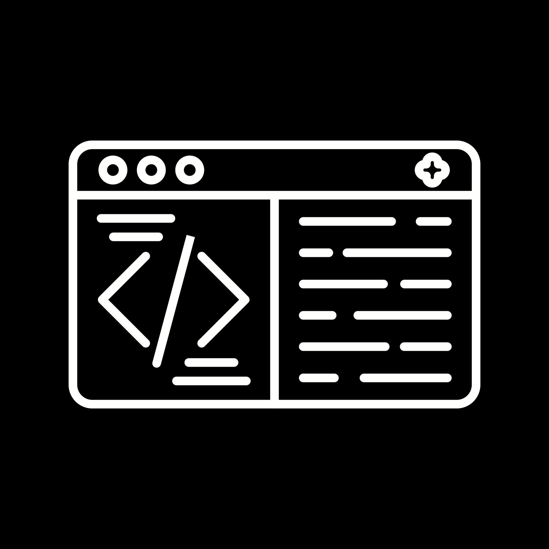 Coding Vector Icon 16217831 Vector Art at Vecteezy