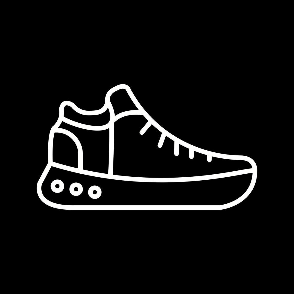 icono de vector de zapato