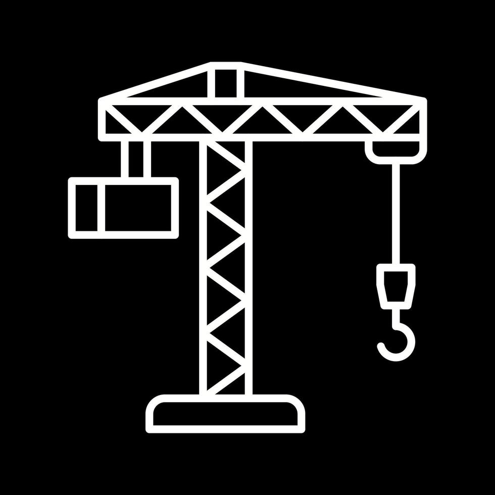 Crane Vector Icon