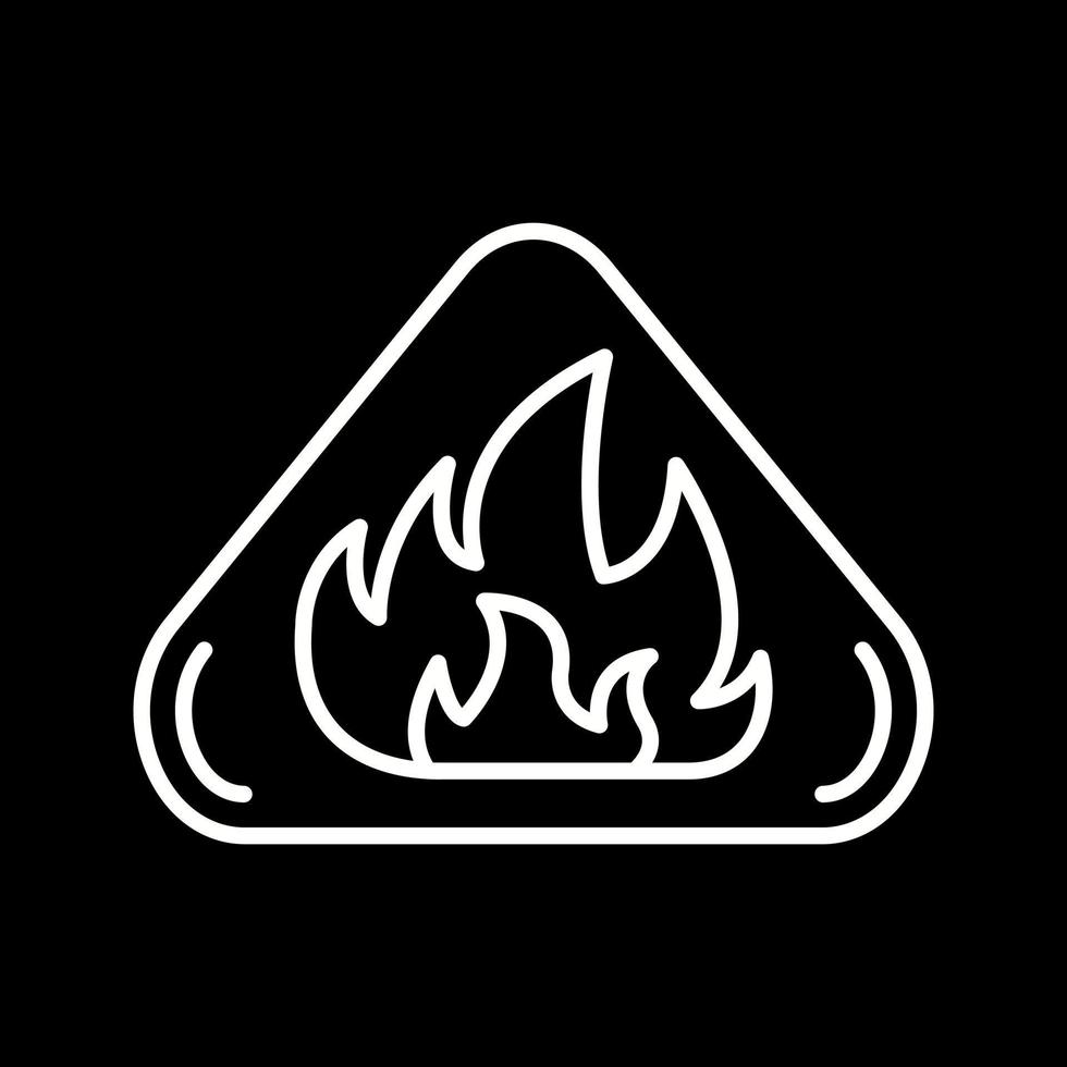 Fire Danger Vector Icon