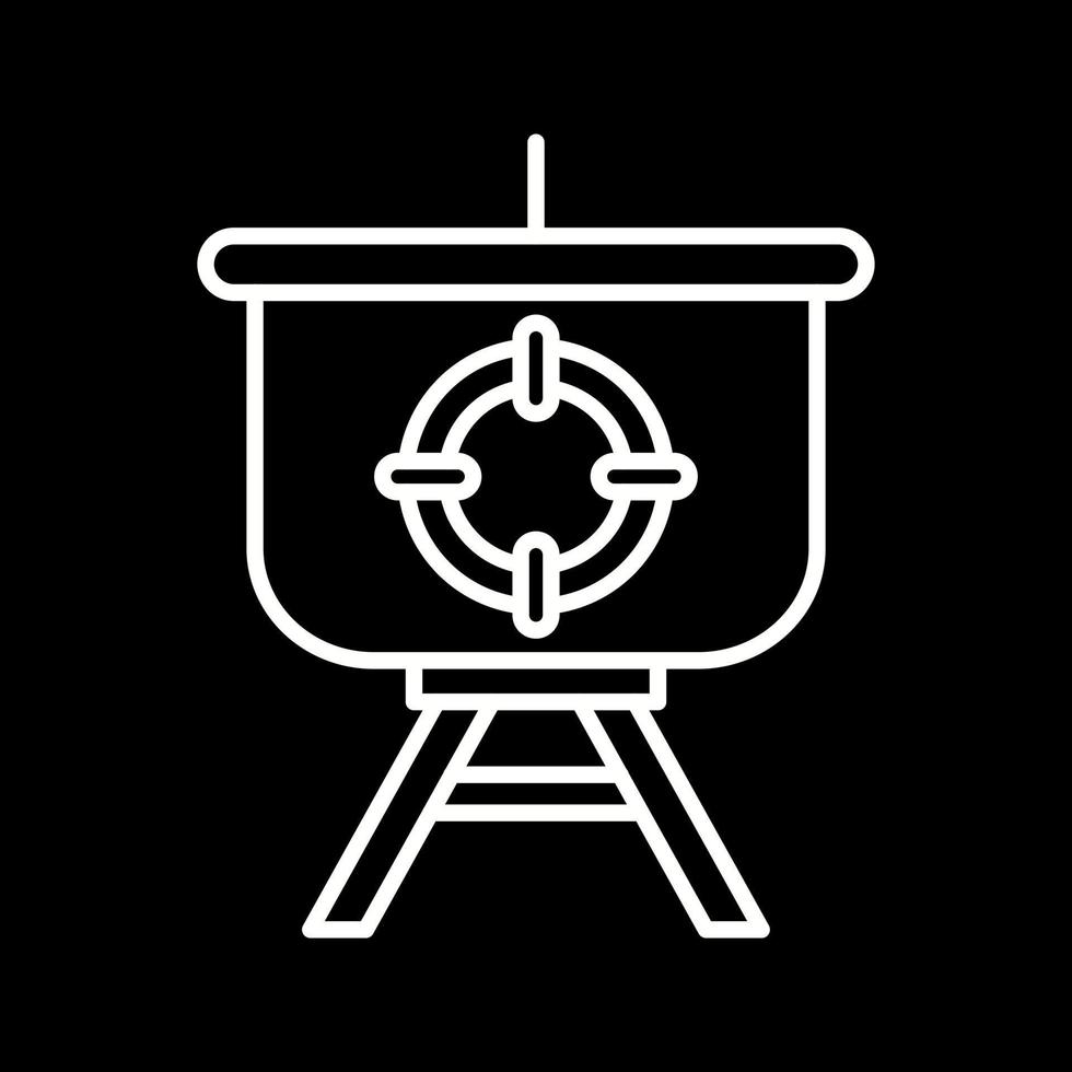 Target Presentation Vector Icon