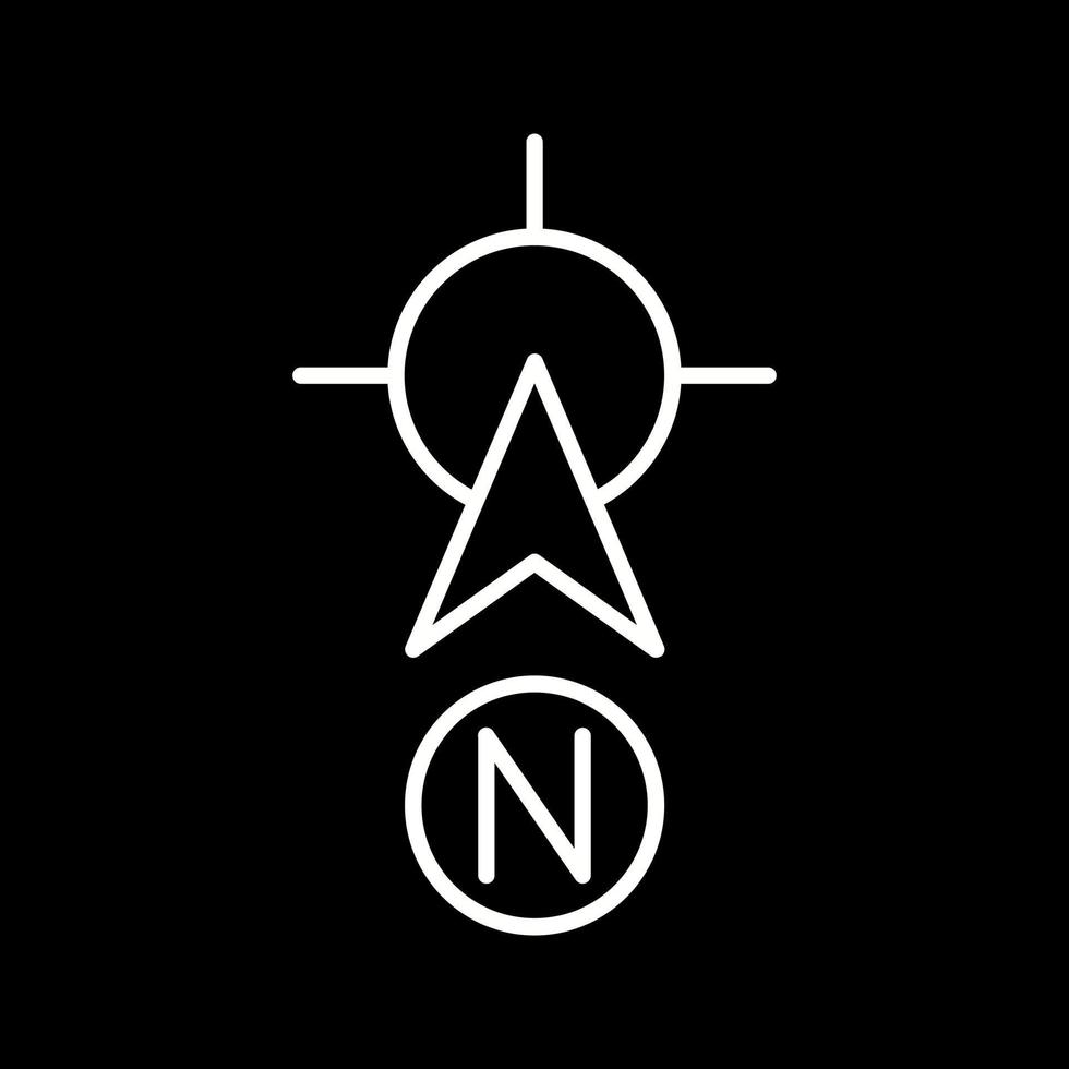 North Vector Icon