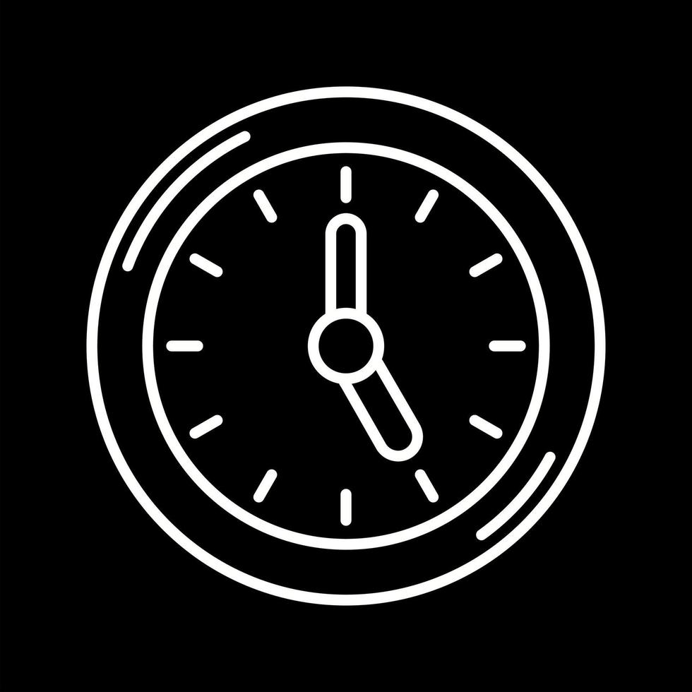 icono de vector de reloj