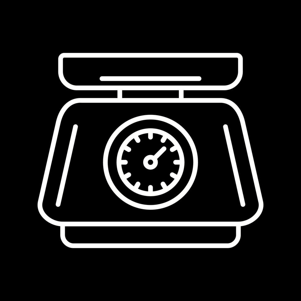 Weight Scale Vector Icon