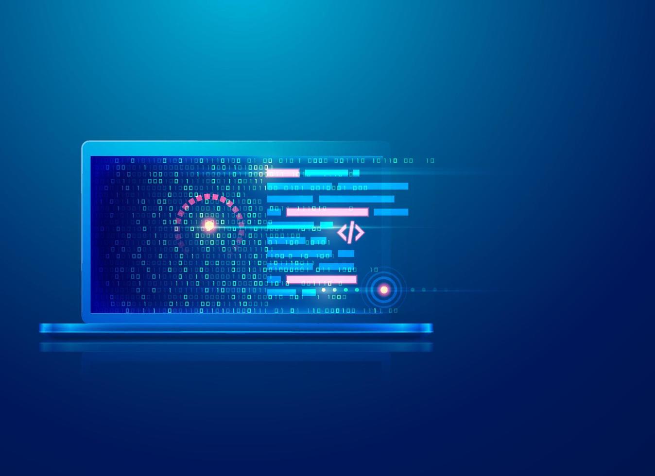 computer programming script vector