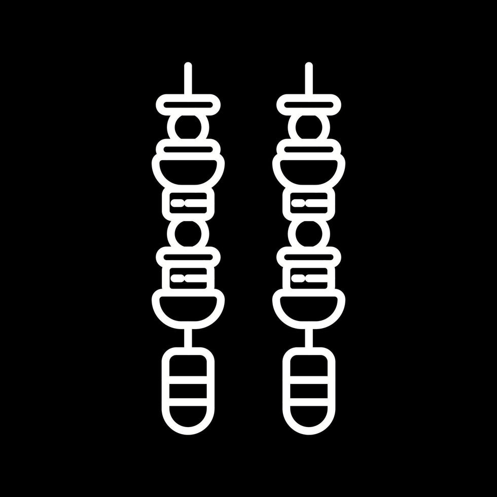 Skewer Vector Icon