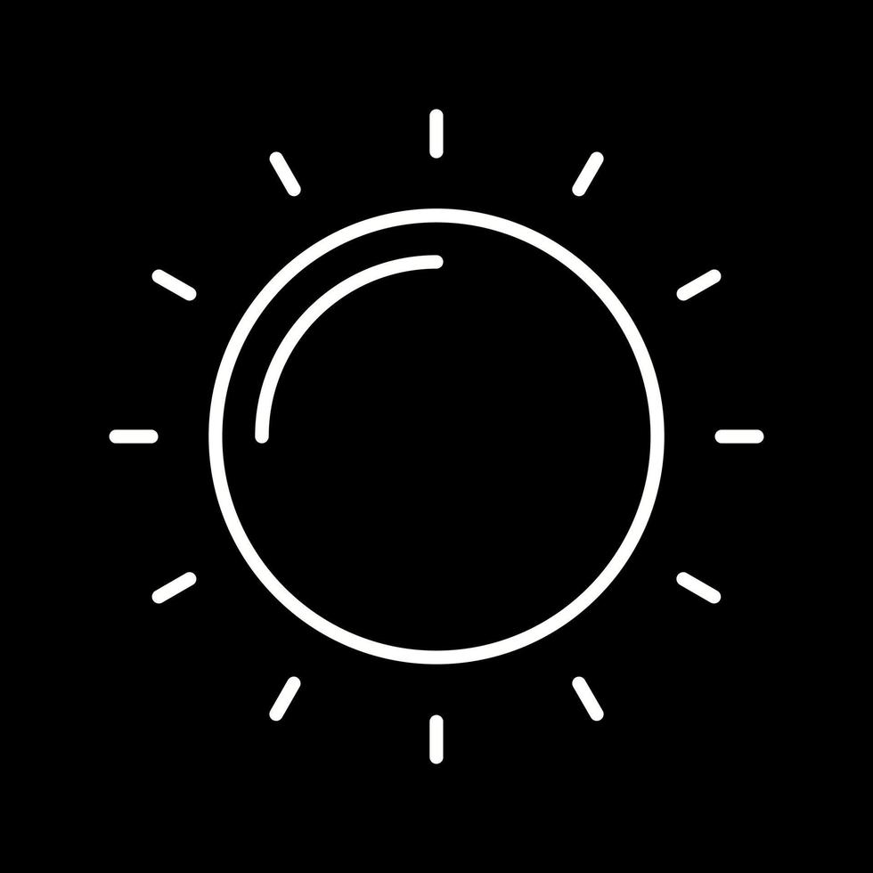 Sun Vector Icon