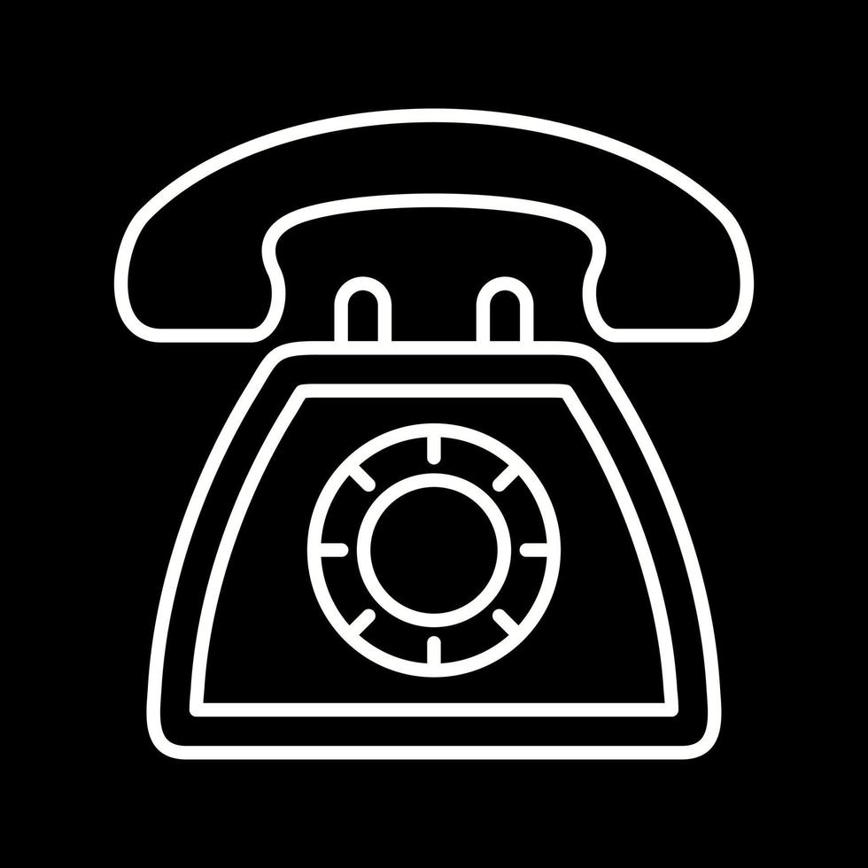 icono de vector de teléfono