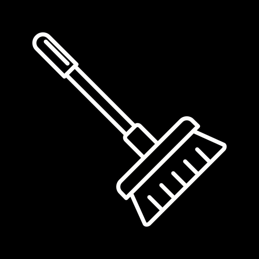 Broom Vector Icon