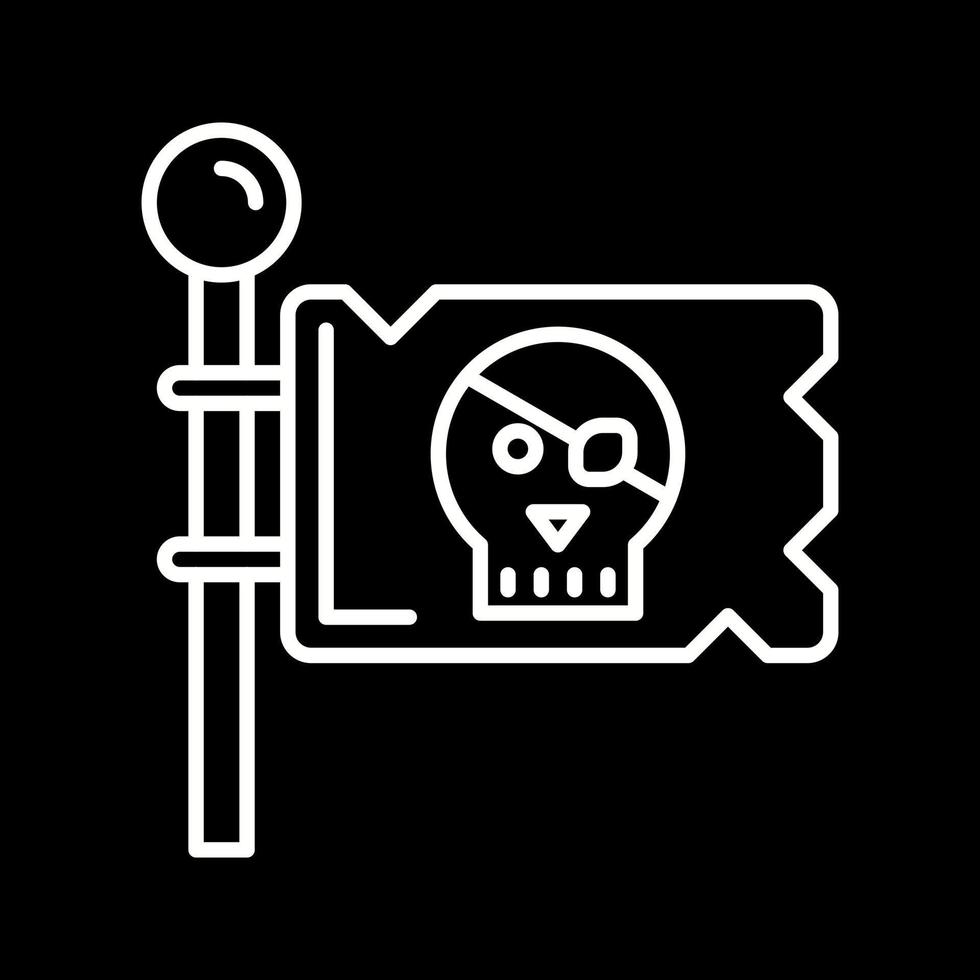 Pirate Flag Vector Icon