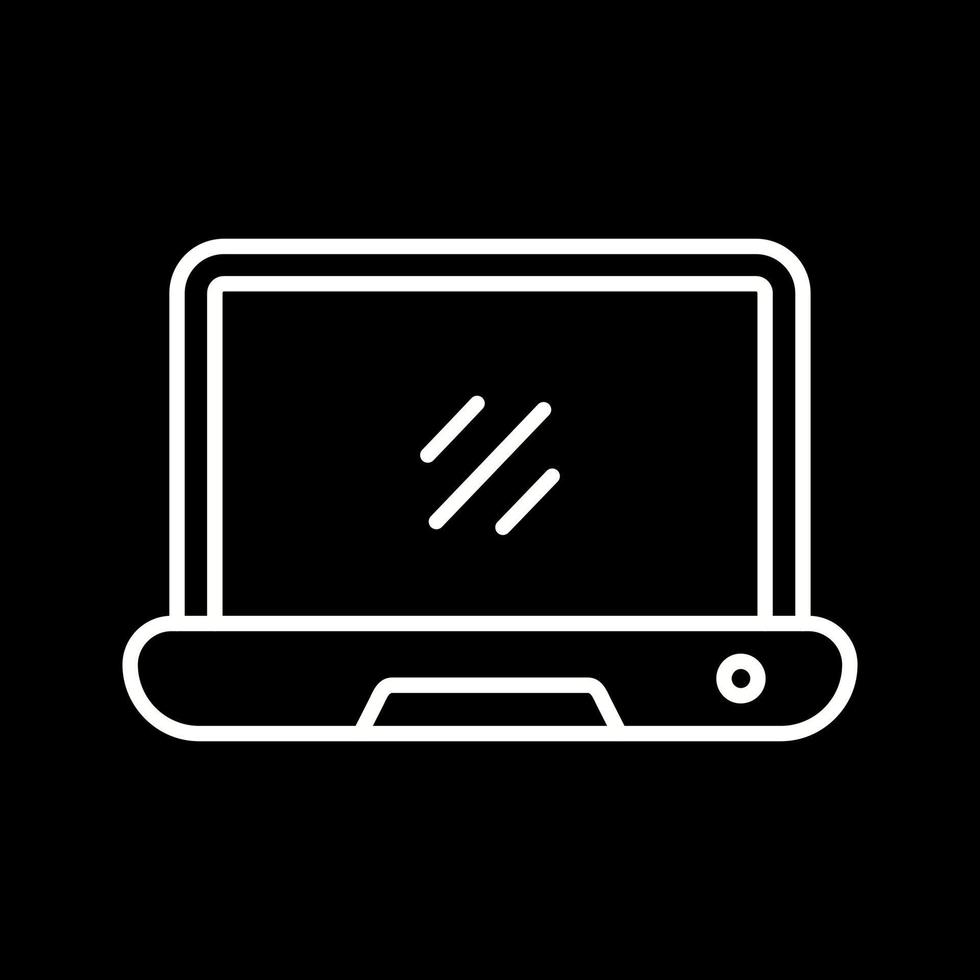 icono de vector de laptop