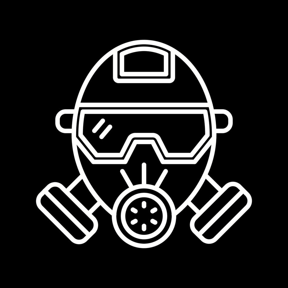 Gas Mask Vector Icon