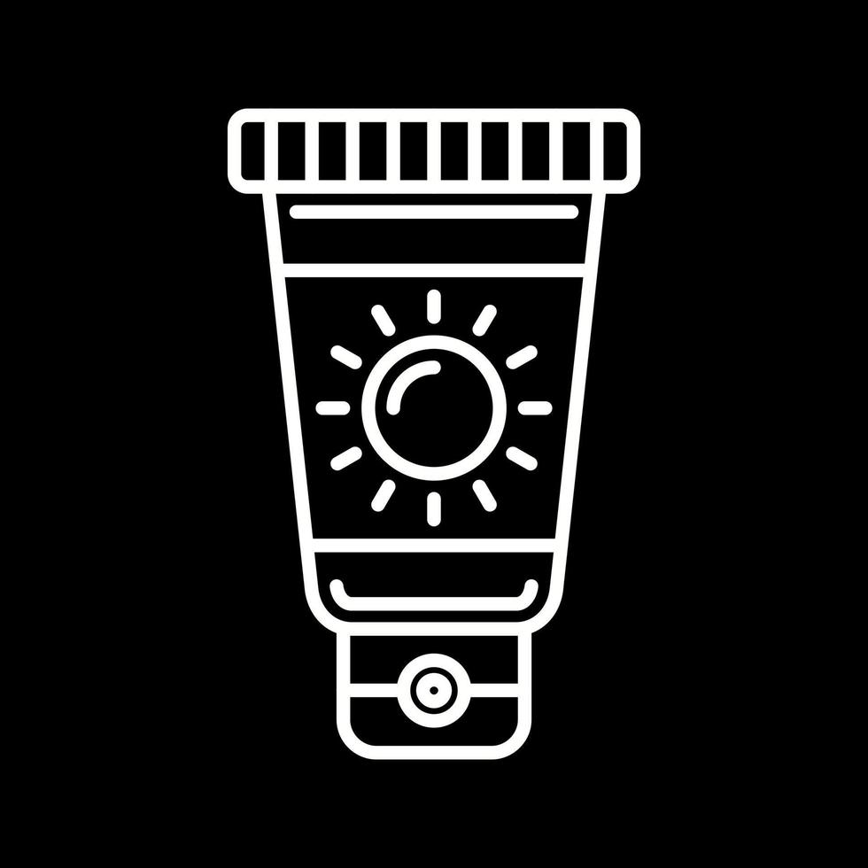 Sunscreen Vector Icon