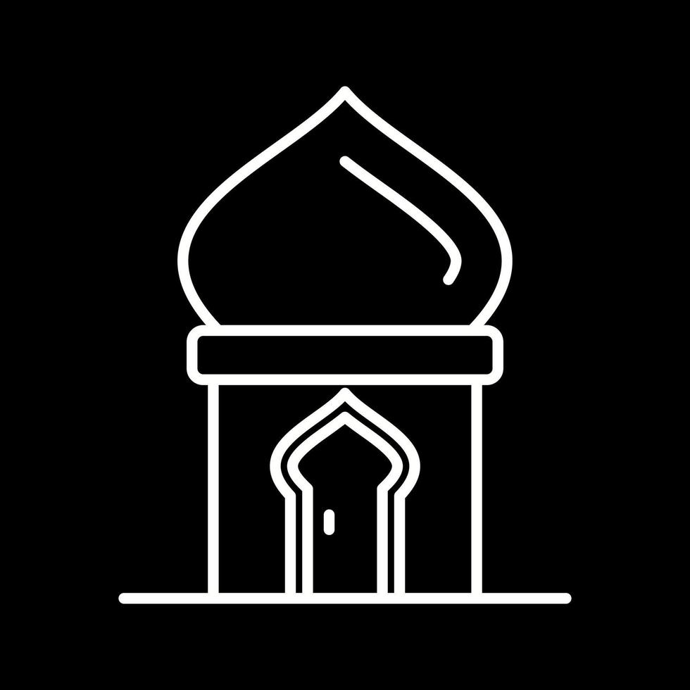 Masjid Door Vector Icon