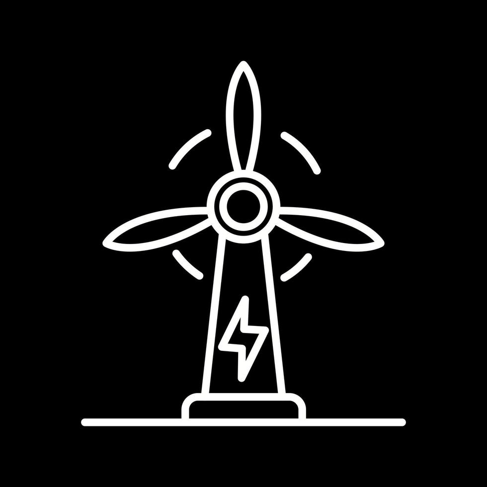 Wind Power Vector Icon