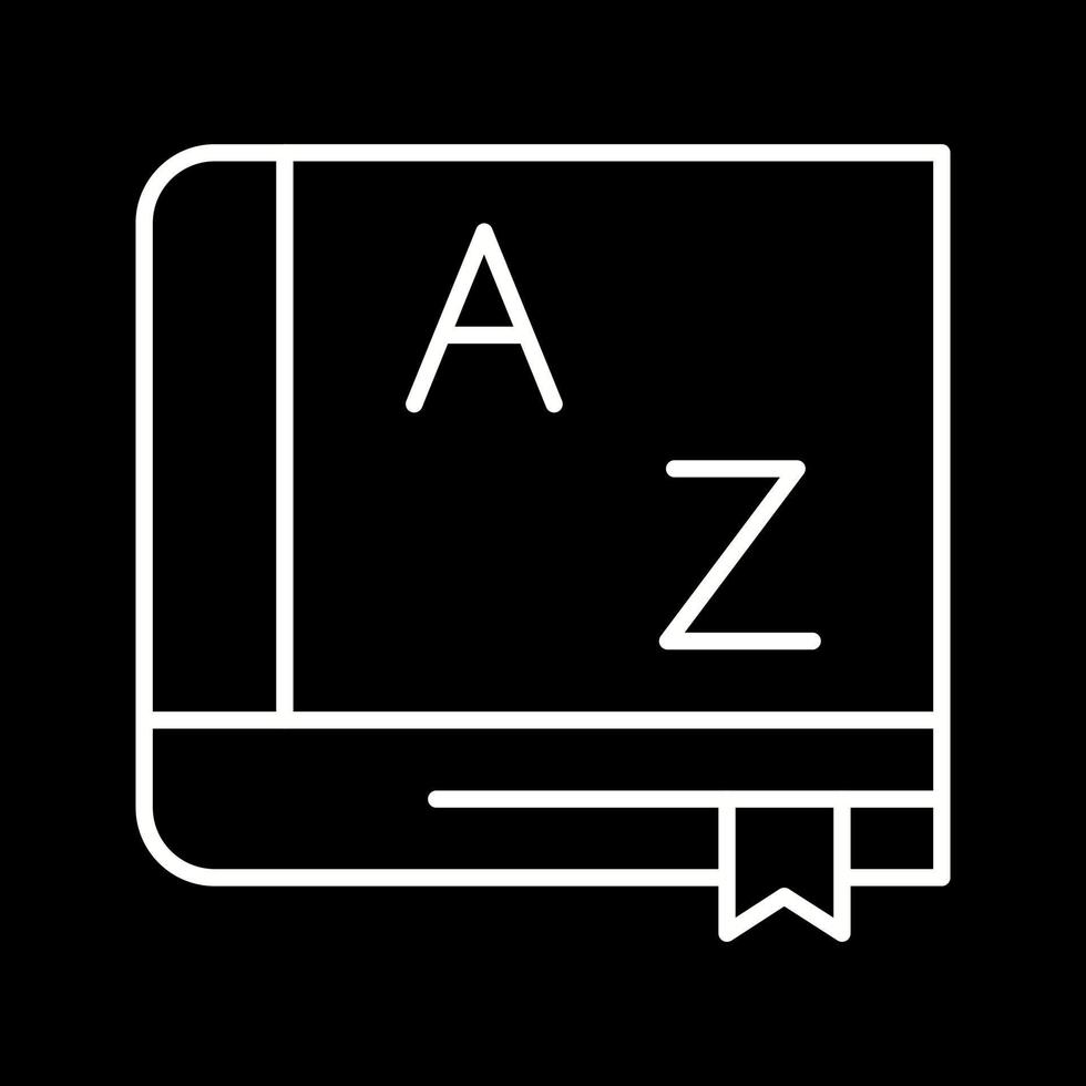 Dictionary Vector Icon