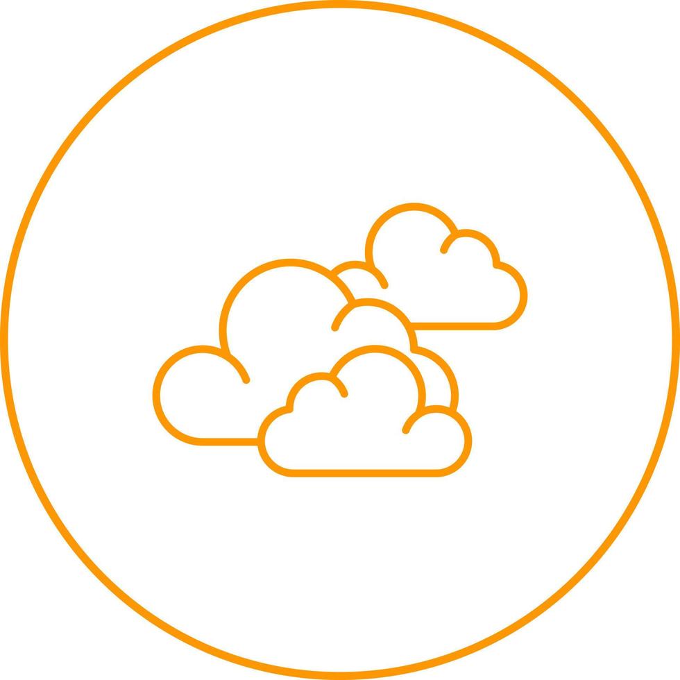 Cloudy Vector Icon