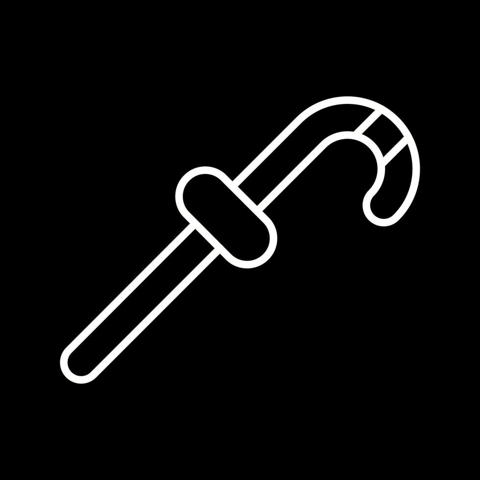 Walking Stick Vector Icon