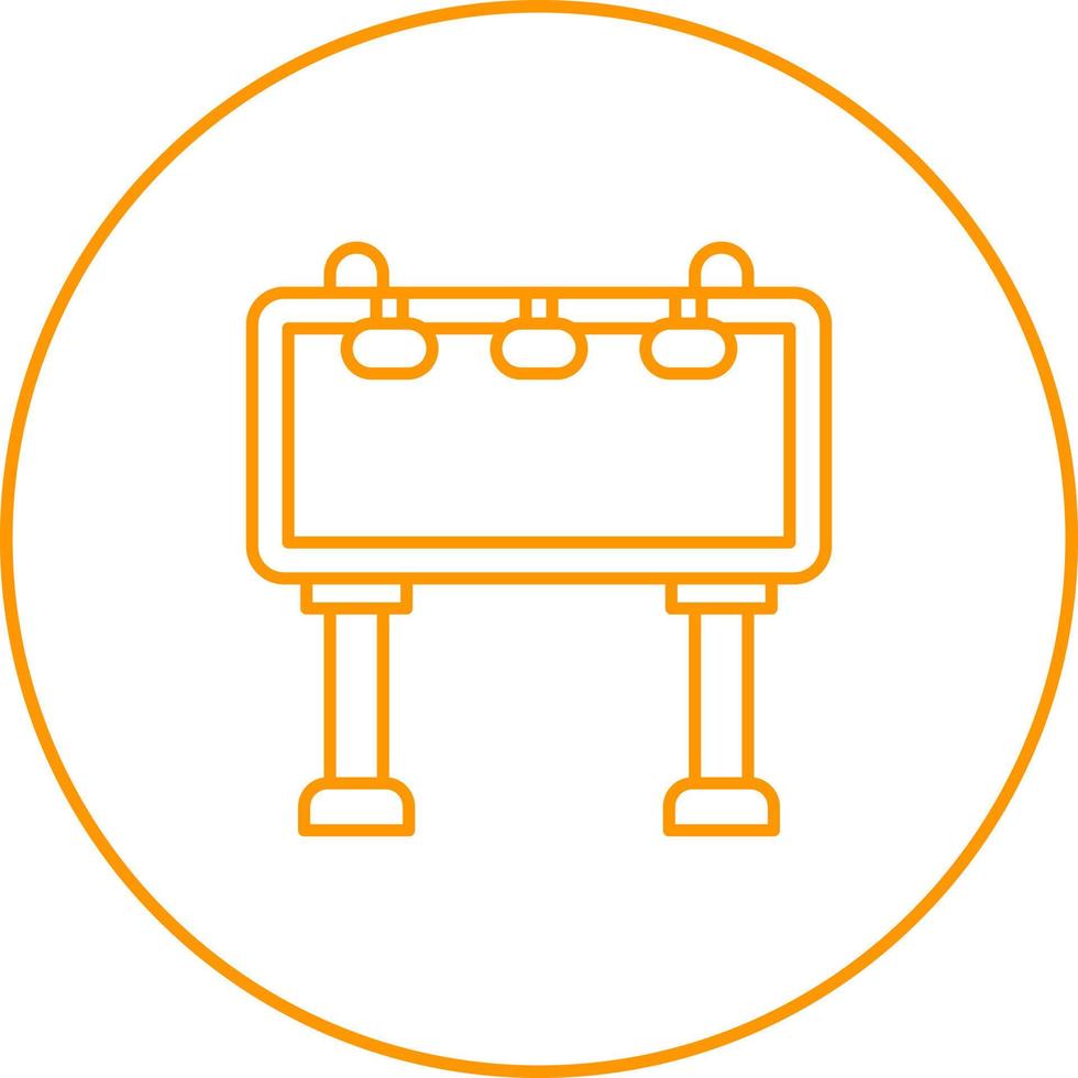 Road Banner Vector Icon