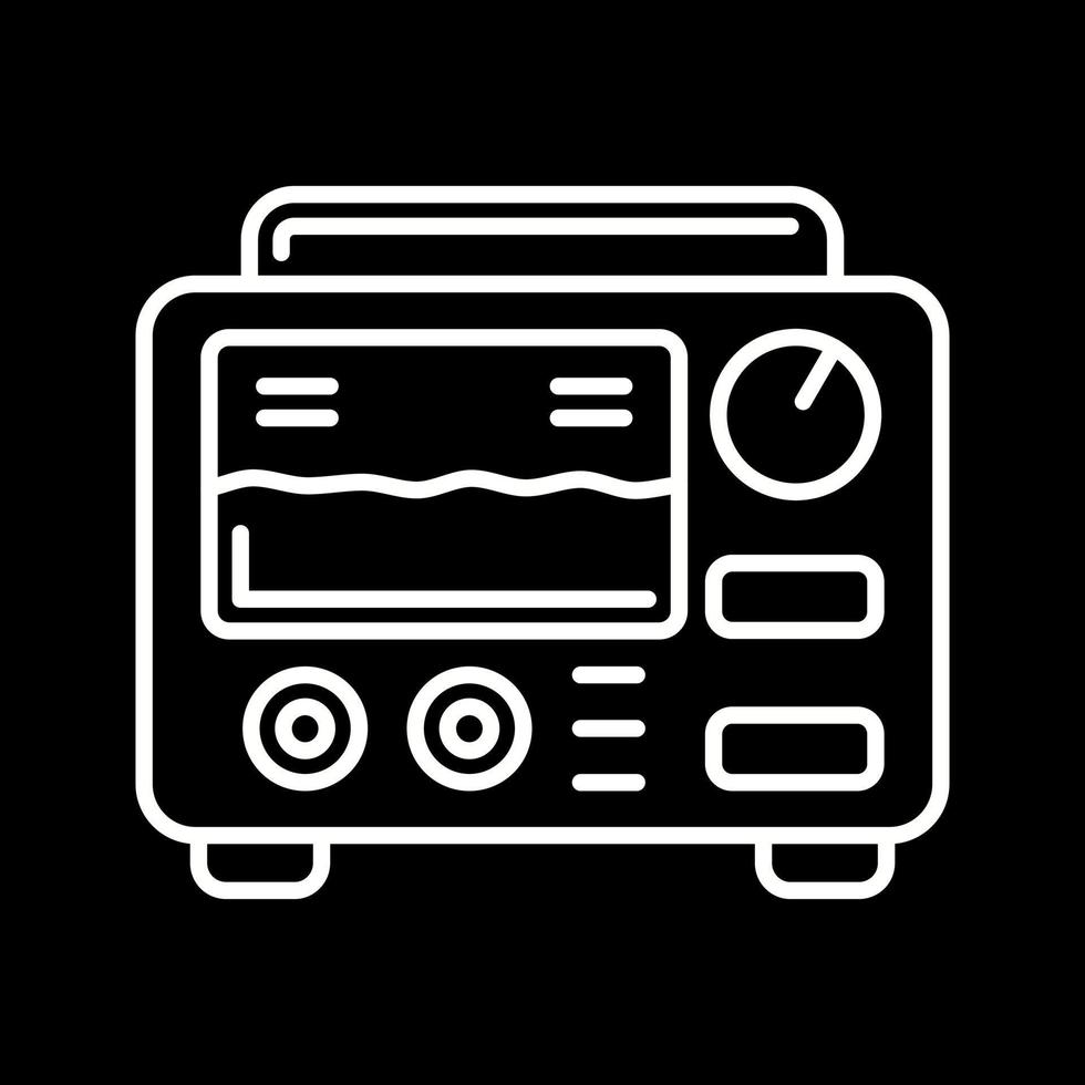 Oscilloscope Vector Icon