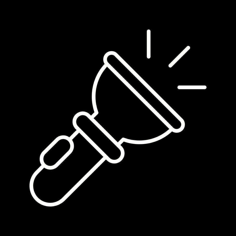 Flashlight Vector Icon