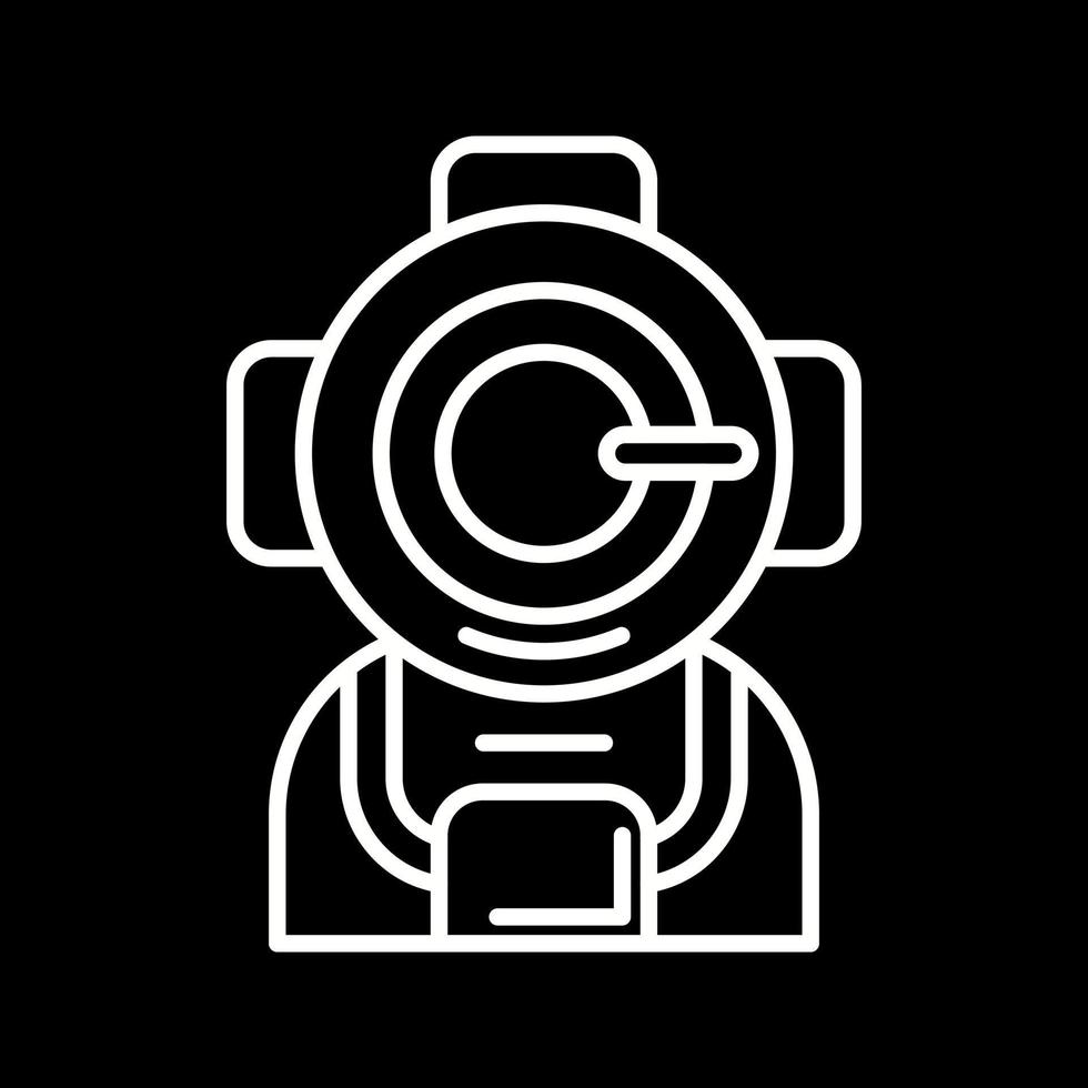 Diving Helmet Vector Icon