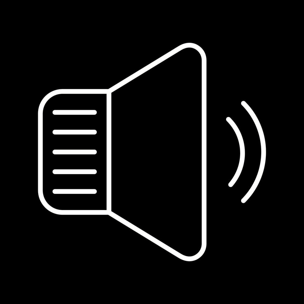 icono de vector de sonido