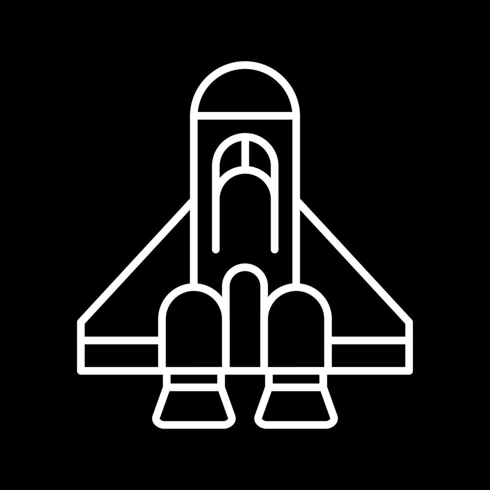 Spaceship Vector Icon