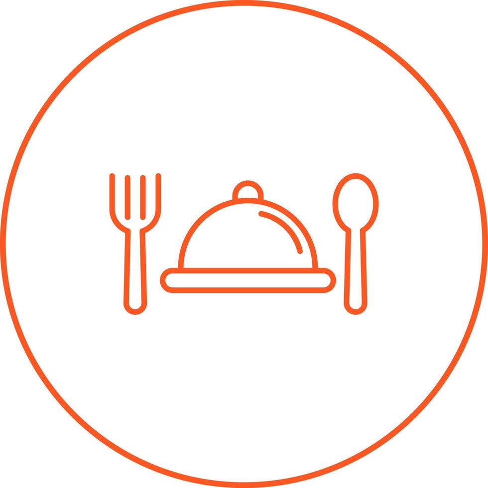 icono de vector de catering