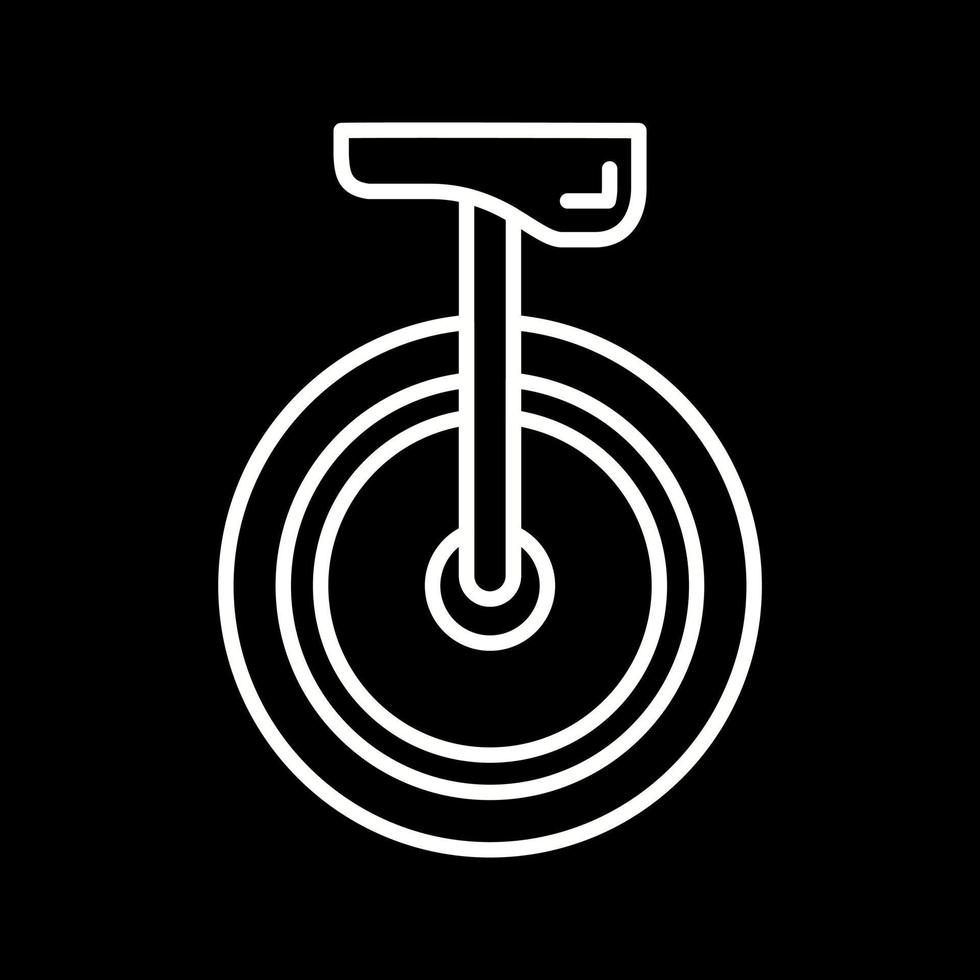 Unicycle Vector Icon