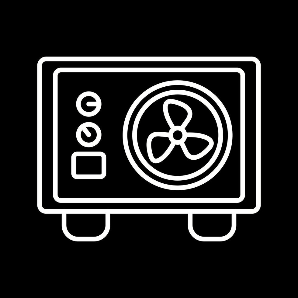 Outdoor Ac Vector Icon