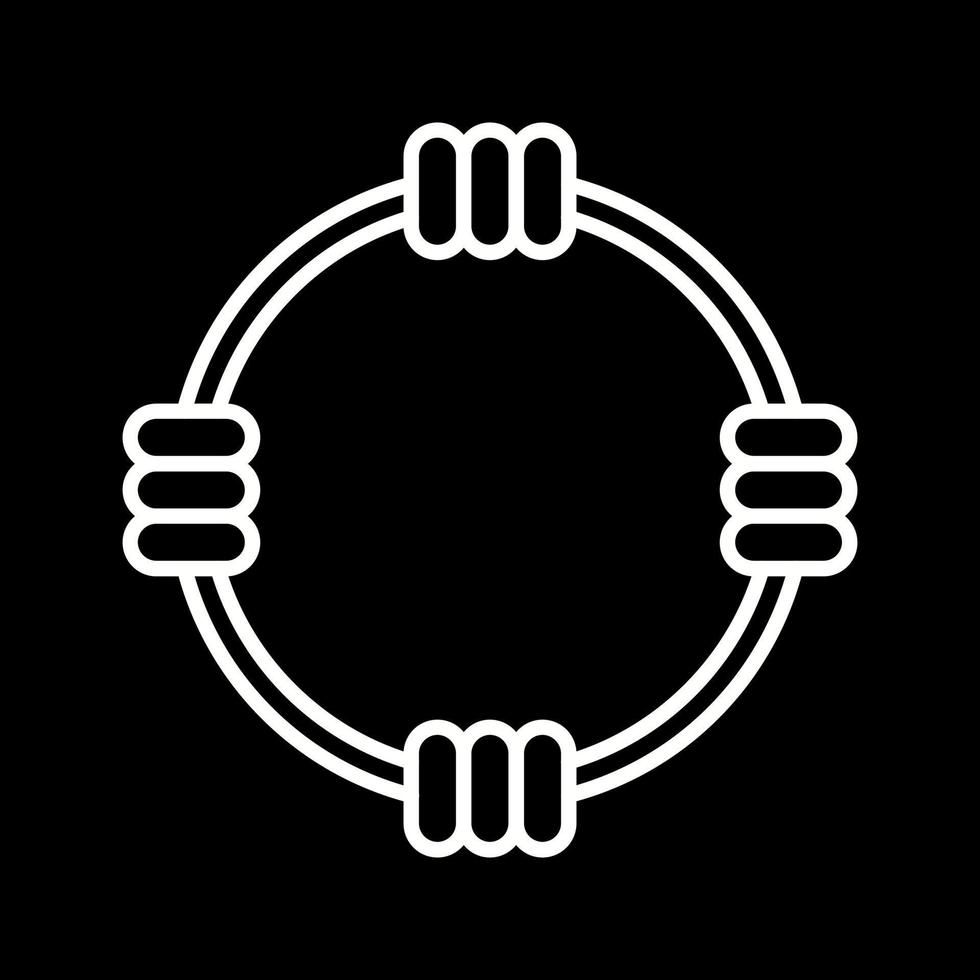 Hula Hoop Vector Icon