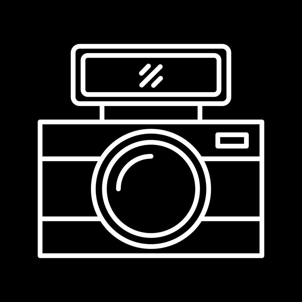 icono de vector de cámara de fotos