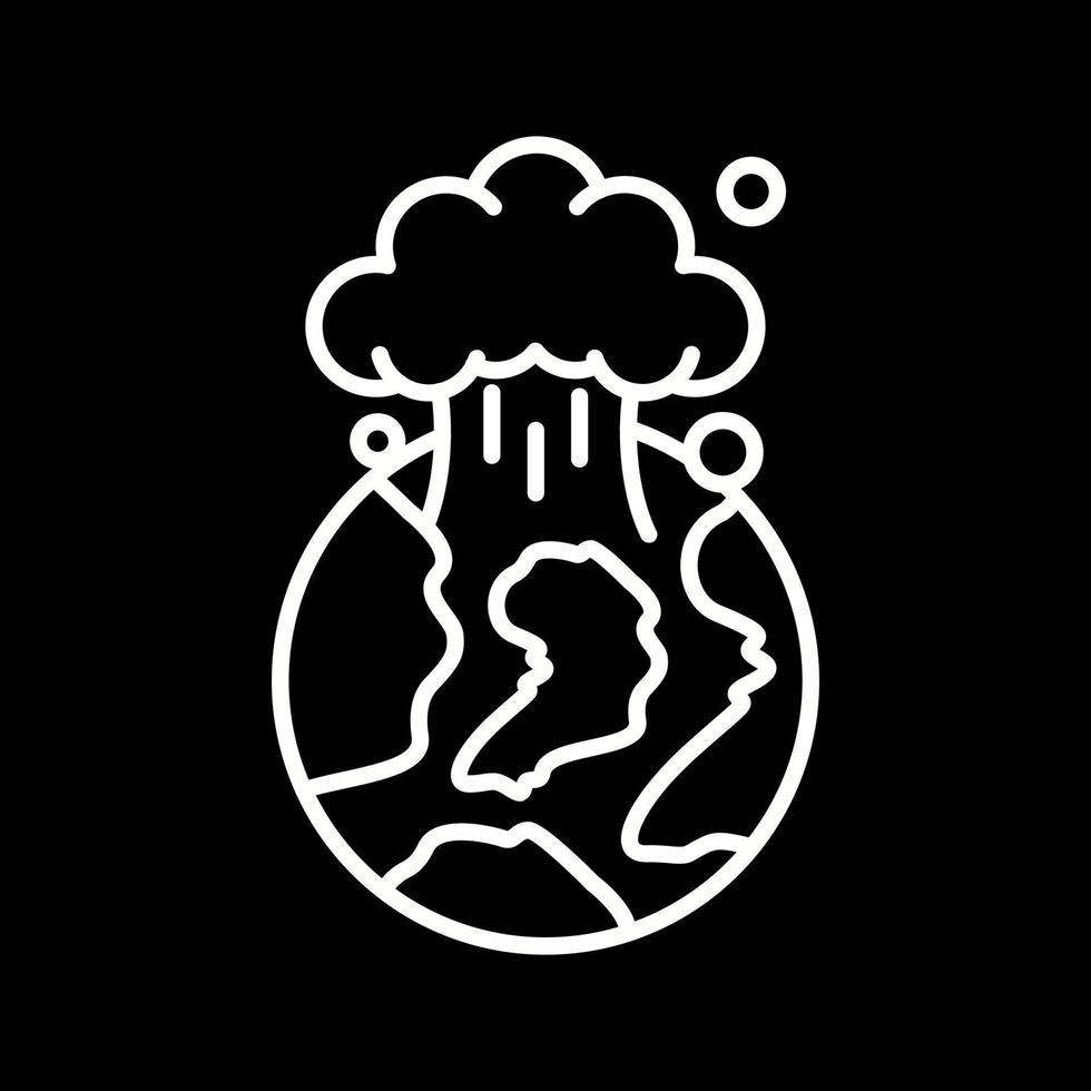 Nuclear Explosion Vector Icon