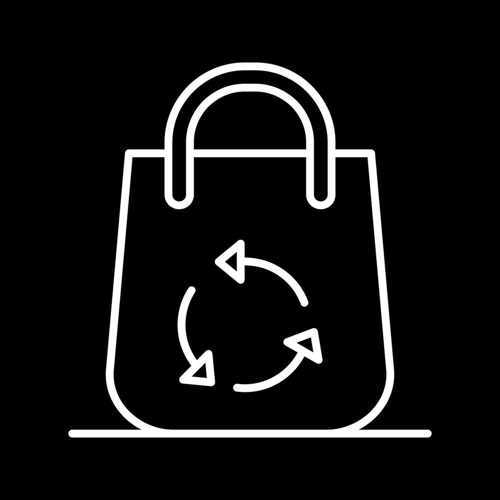 Eco Bag Vector Icon