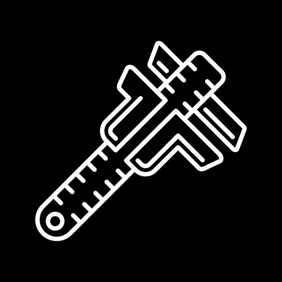 Vernier Caliper Vector Icon