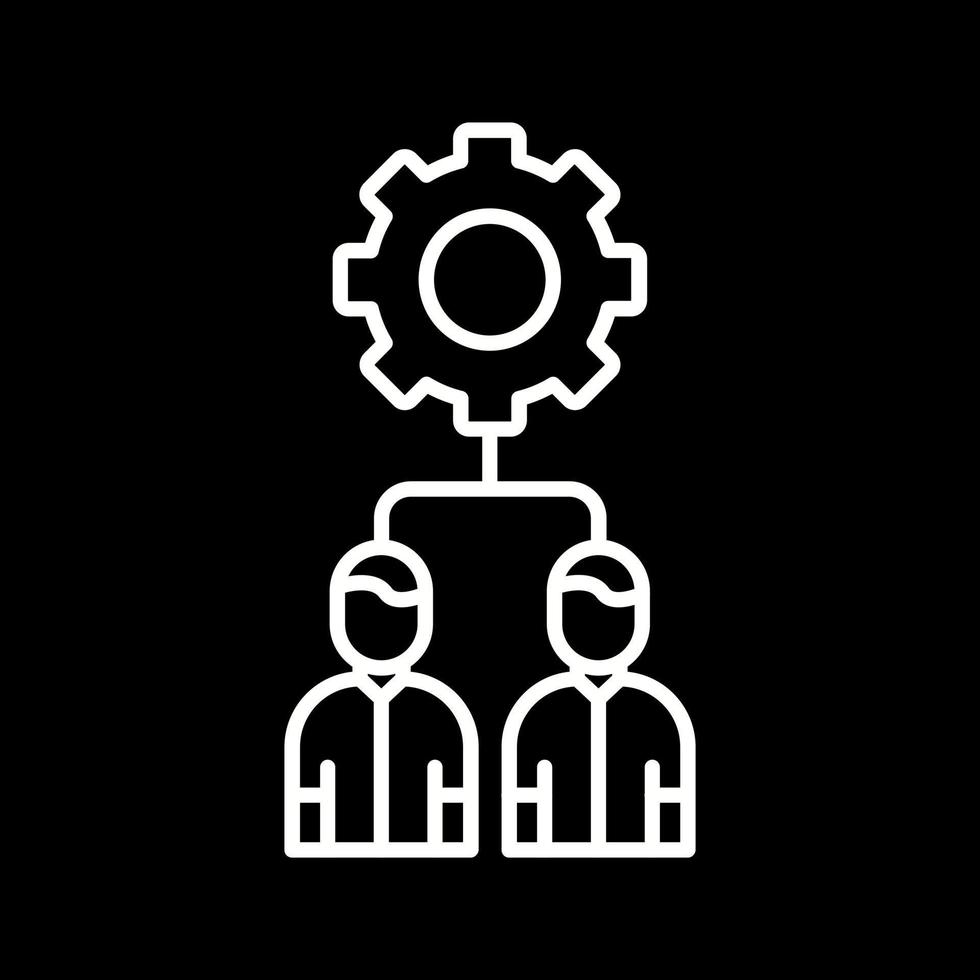 Team Management Vector Icon