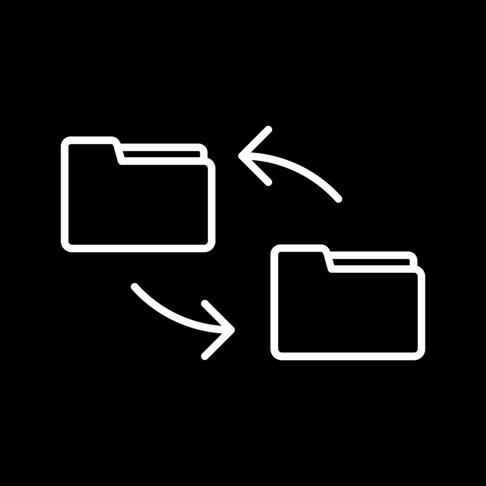 File Transfer Vector Icon