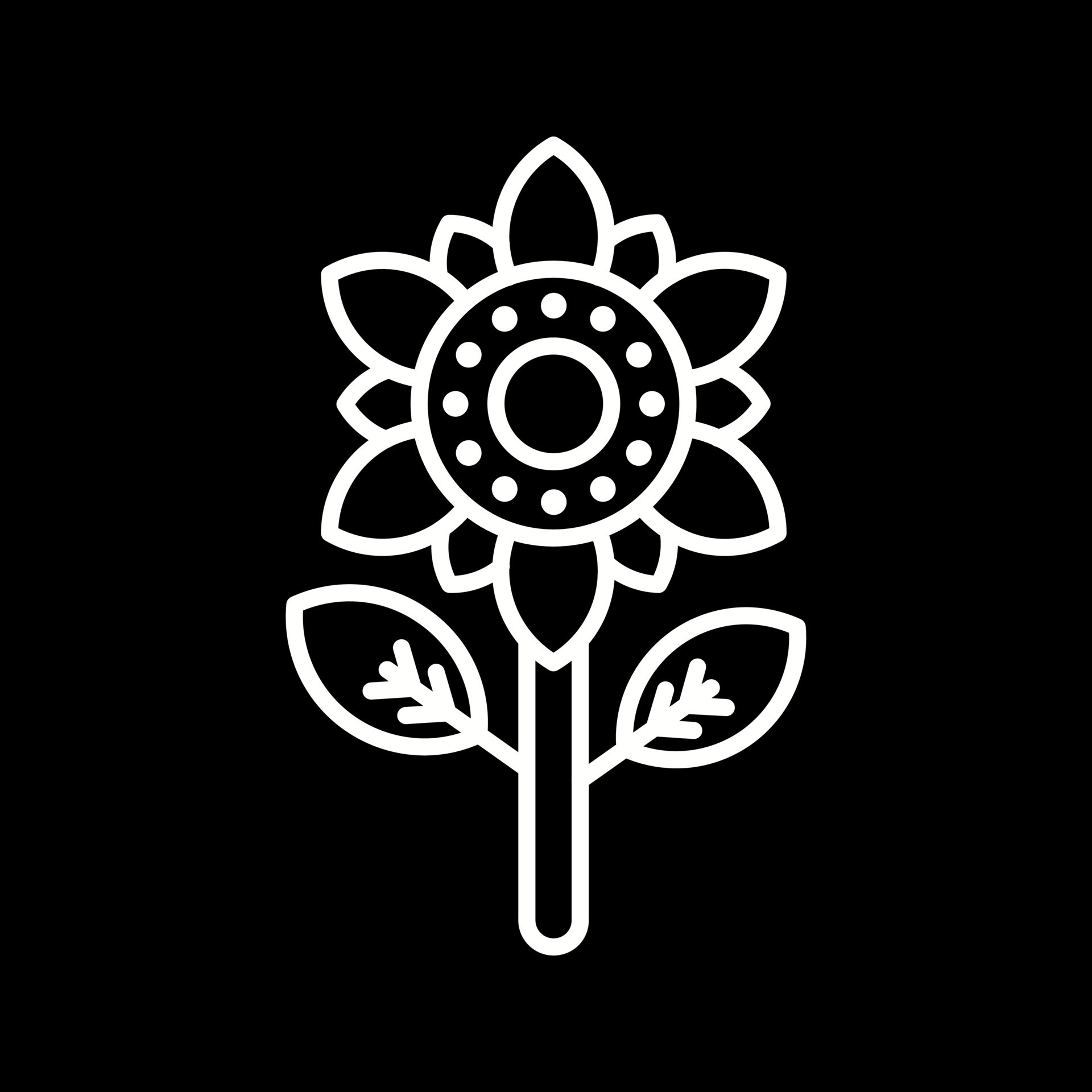 Flower Vector Icon 16222361 Vector Art at Vecteezy