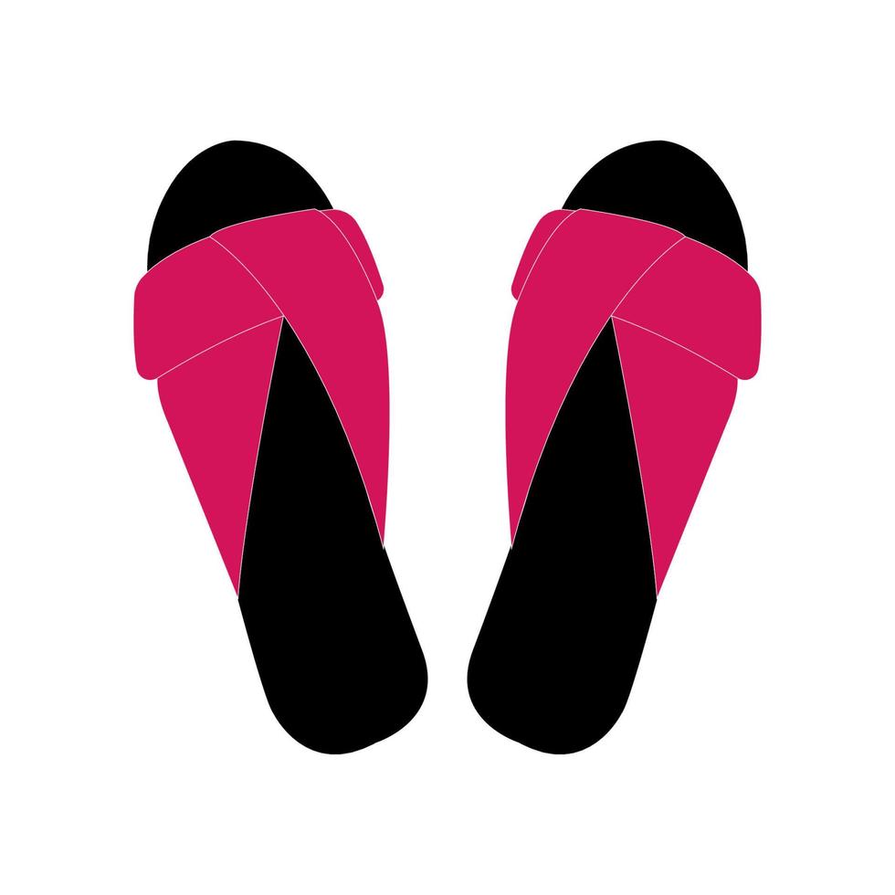 sandal icon illustration vector