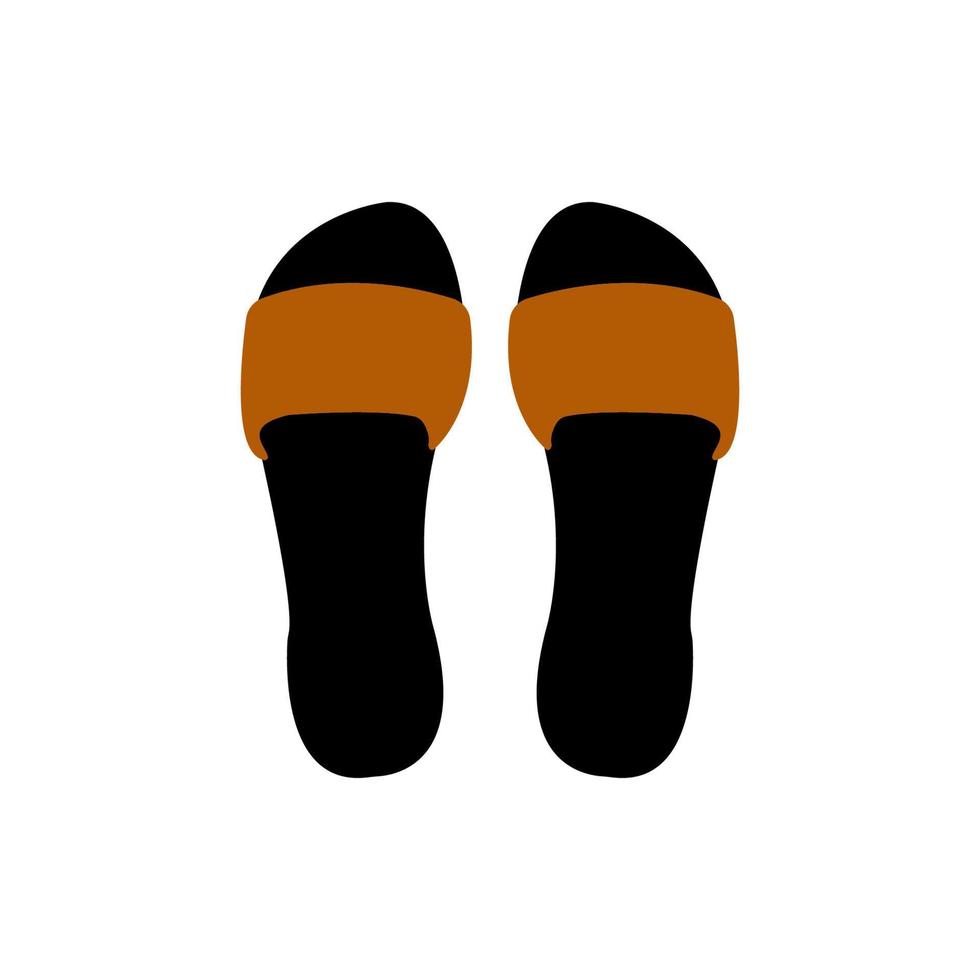 sandal icon illustration vector