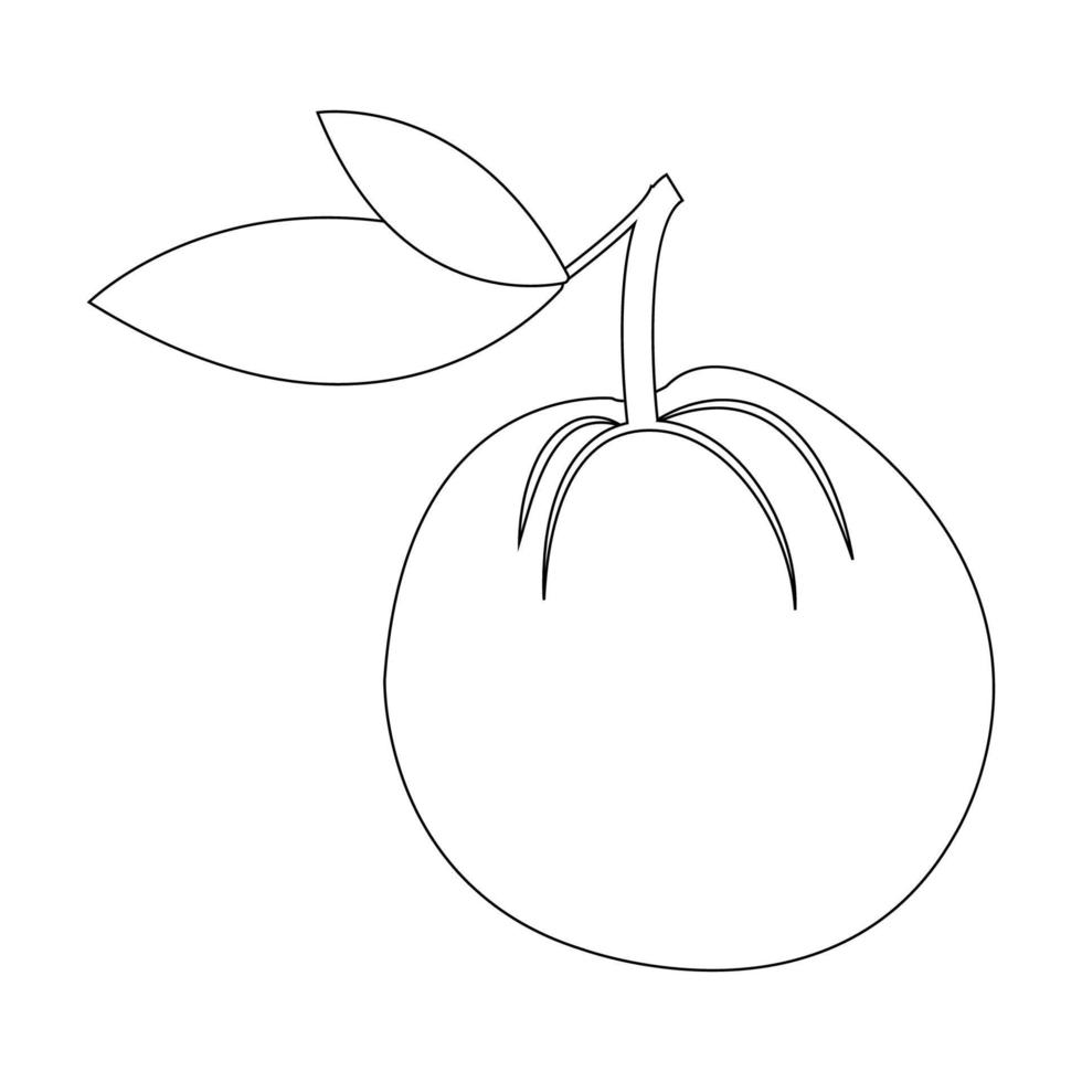 guava icon illustration vector