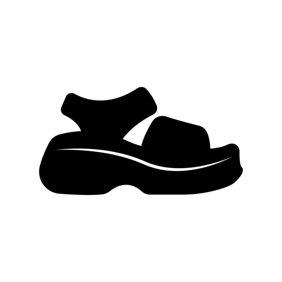 sandal icon illustration vector