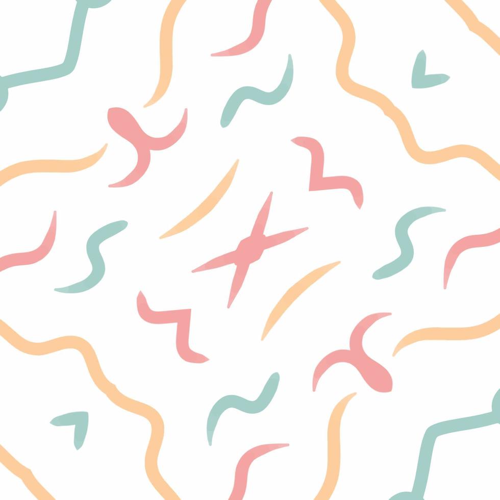 Moving colorful lines of abstract background vector
