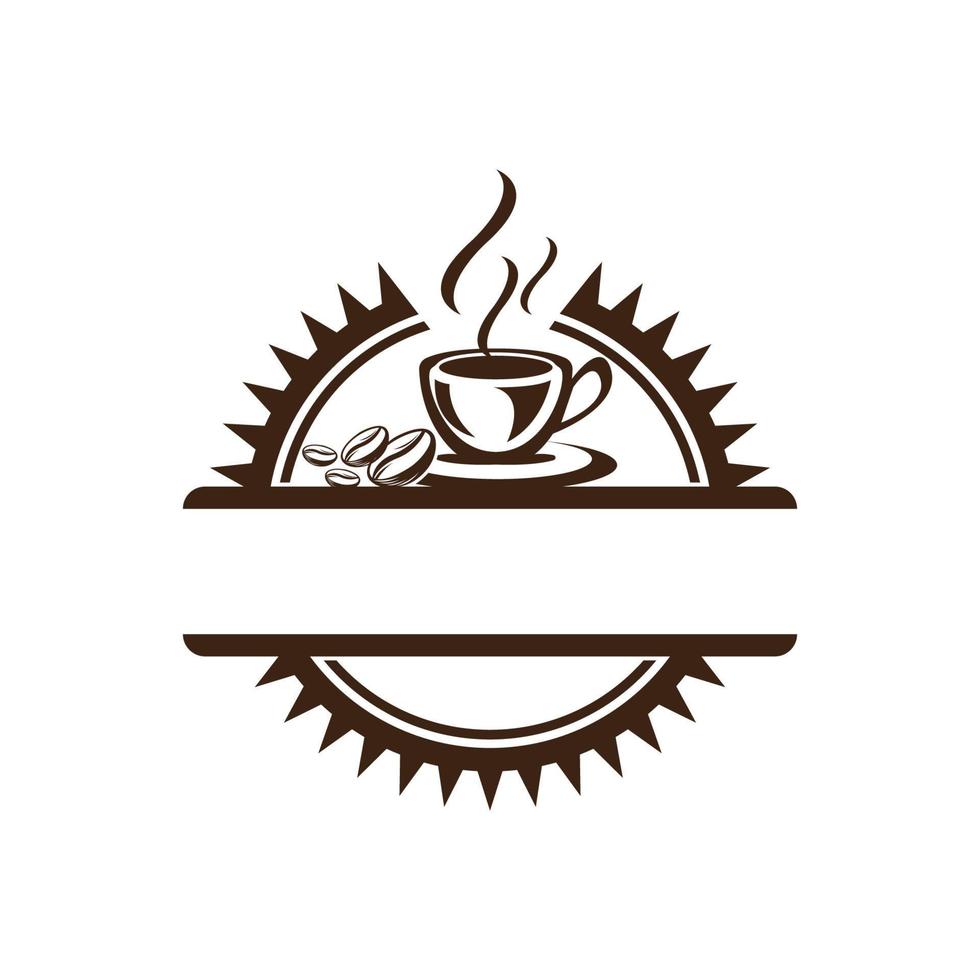 Coffee cup Logo Template vector icon