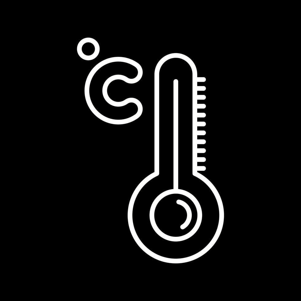 icono de vector de alta temperatura